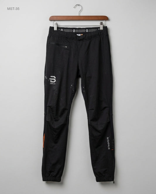 UK Imported secondhand Men Sports Trousers - Unknown brand, Black Polyester, Excellent condition, for MENS - Online Thrift Store Lahore Pakistan