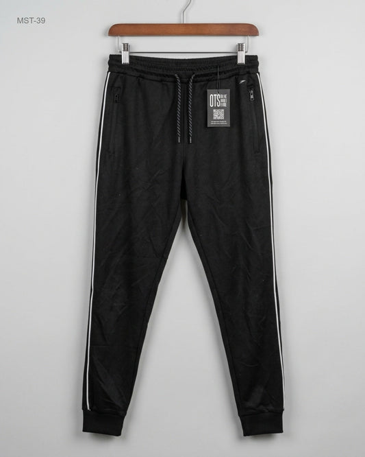 Excellent Condition Men Sports Trousers | Preloved C | Black Polyester | Thrift Shop for MENS Lahore Pakistan | OTS