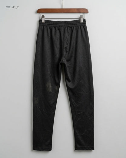 Shop Premium Condition Black Polyester Men Sports Trousers by UNBRO for MENS at OTS - Online Thrift Store Pakistan (MST-41)
