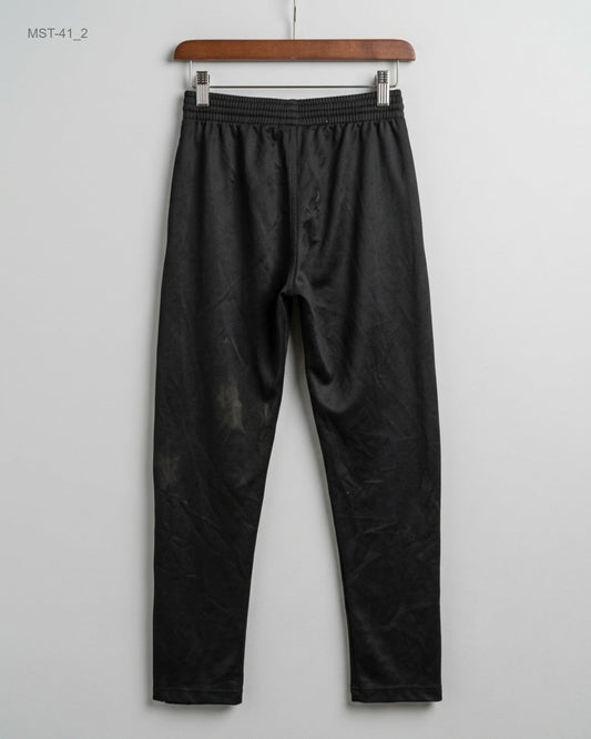 Shop Premium Condition Black Polyester Men Sports Trousers by UNBRO for MENS at OTS - Online Thrift Store Pakistan (MST-41)