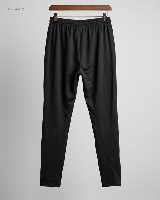Shop Premium Condition Black Polyester Men Sports Trousers by NIKE for MENS at OTS - Online Thrift Store Pakistan (MST-42)