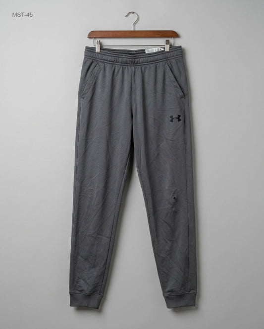 Excellent Condition Men Sports Trousers | Preloved UNDER ARMOUR | Gray Polyester | Thrift Shop for MENS Karachi Pakistan | OTS