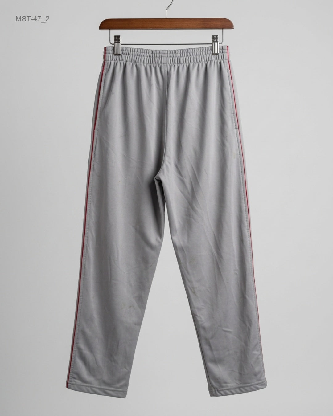 Preloved Men Sports Trousers by CUT LABEL in Gray Polyester for MENS - Premium Condition | OTS Pakistan (MST-47)