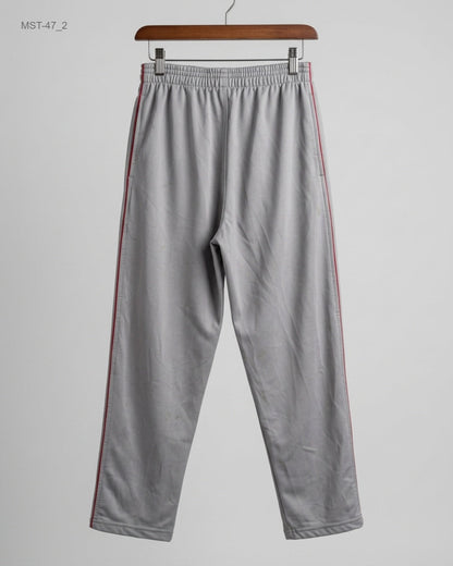 Preloved Men Sports Trousers by CUT LABEL in Gray Polyester for MENS - Premium Condition | OTS Pakistan (MST-47)