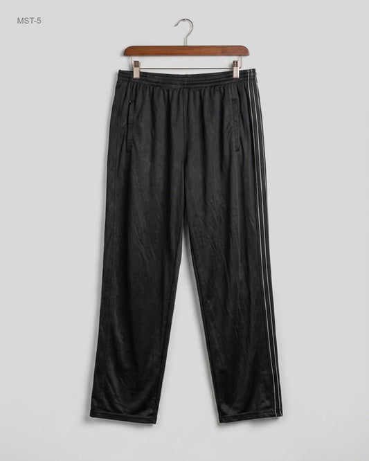UK Imported secondhand Men Sports Trousers - CUT LABEL brand, Blue Polyester, Premium condition, for MENS - Online Thrift Store Peshawar Pakistan