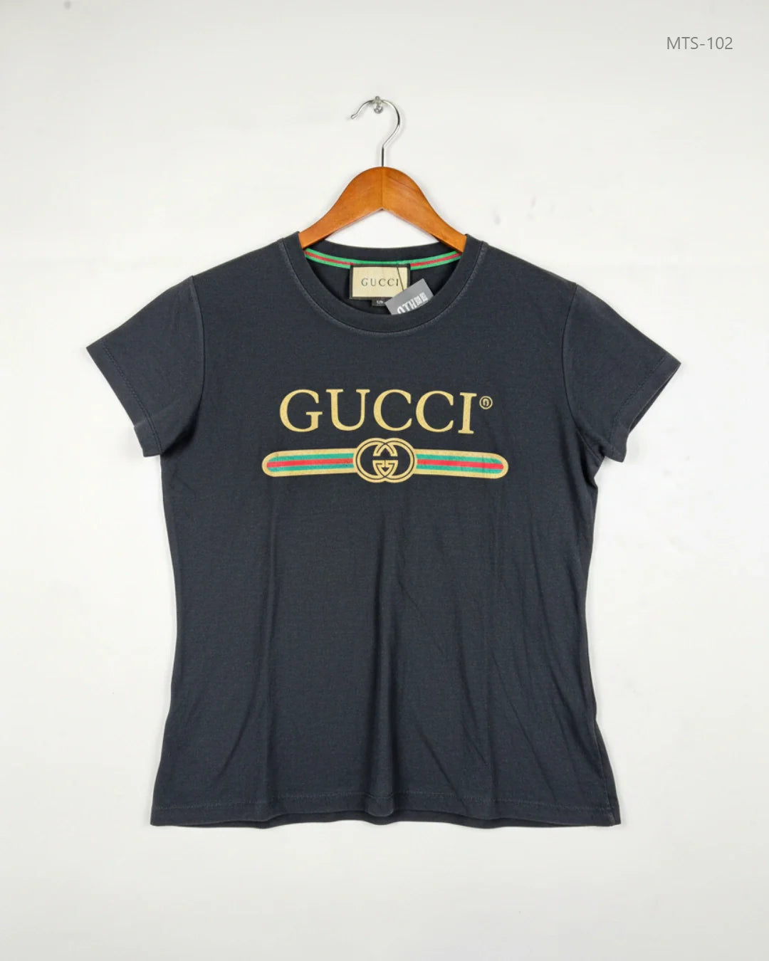 Secondhand Branded Mens Tshirts by Gucci, Black Cotton fabric, Premium condition, for Men - Online Thrift Shop Karachi Pakistan