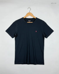 FARAH Black Mens Tshirts (MTS-109)