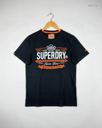 SUPERDRY Black Mens Tshirts (MTS-113)