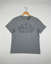 MARC O POLO Gray Mens Tshirts (MTS-115)