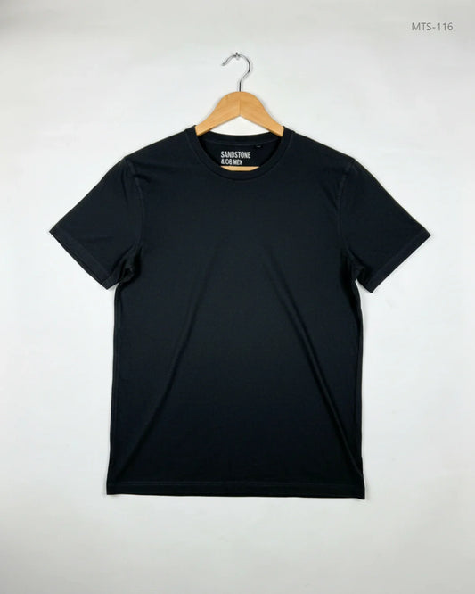 Shop Premium Mens Tshirts by SANDSTONE | Preloved Branded Clothes | Black Cotton | Men | OTS Thrift Store Lahore Pakistan