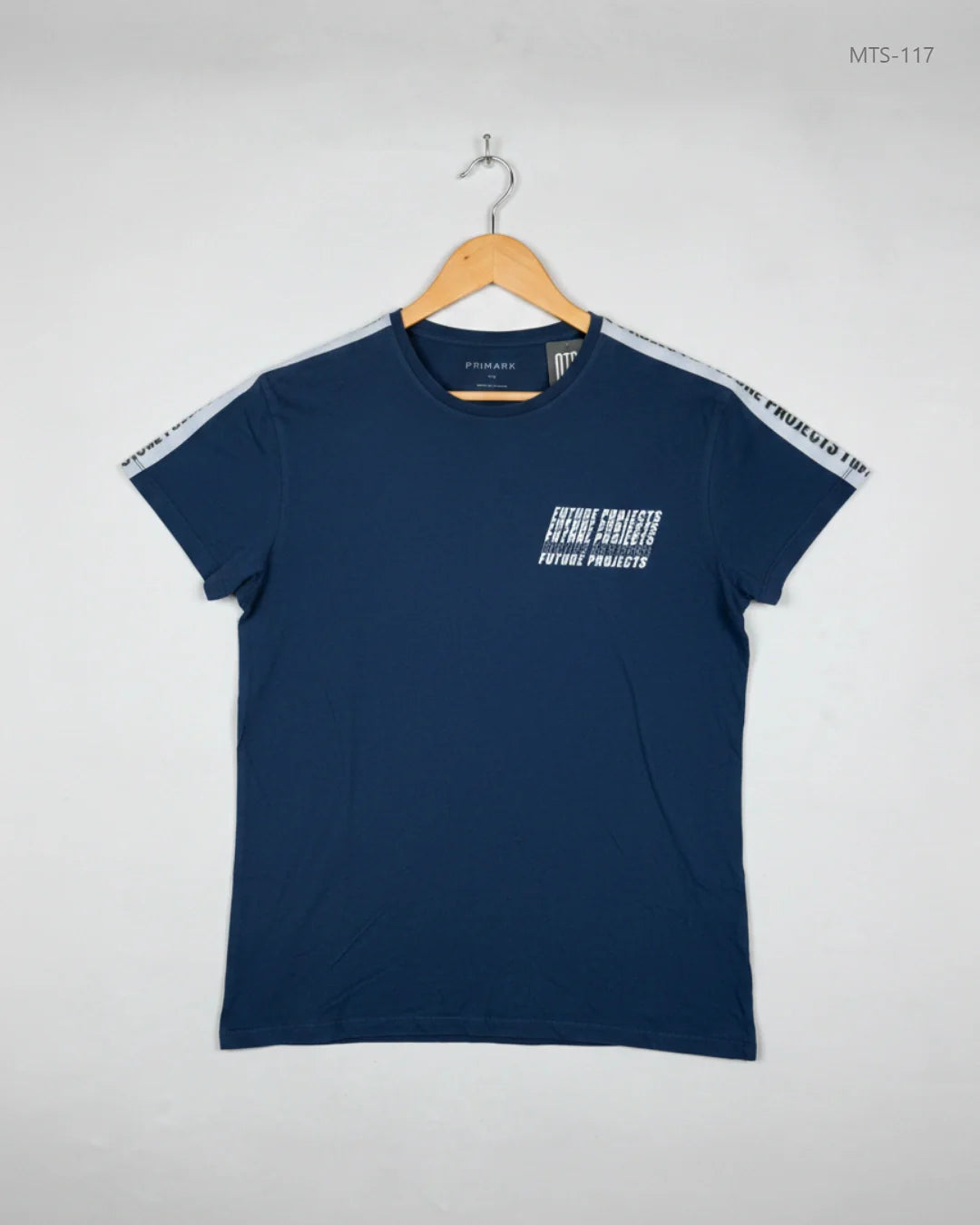 PRIMARK Blue Mens Tshirts (MTS-117)