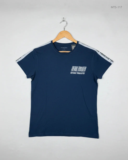 Mens Tshirts | Primark | Preloved Branded | Blue Cotton | Premium | OTS Thrift Store Lahore Pakistan