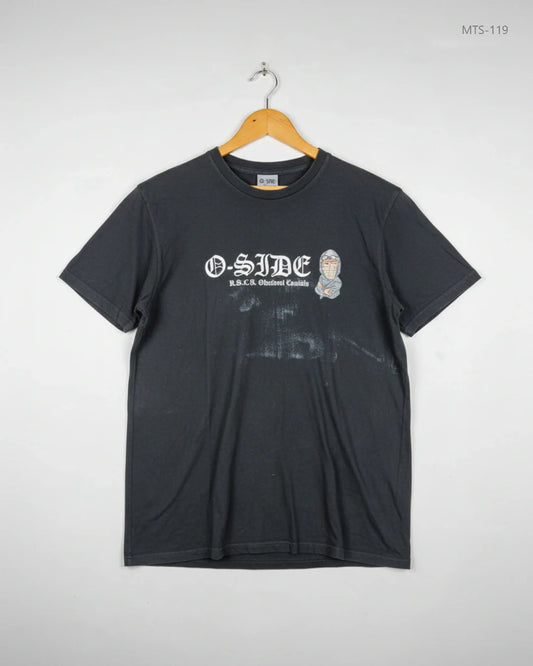 Shop Excellent Mens Tshirts by B&C | Preloved Branded Clothes | Black Cotton | Men | OTS Thrift Store Islamabad Pakistan