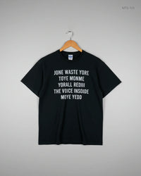 DELTA Black Mens Tshirts (MTS-123)