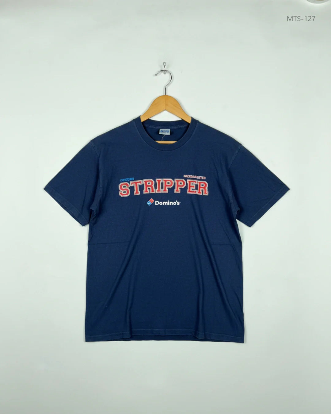 Shop Premium Mens Tshirts by B&C | Preloved Branded Clothes | DarkBlue Cotton | Men | OTS Thrift Store Islamabad Pakistan