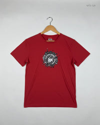 UNKNOWN Red Mens Tshirts (MTS-129)