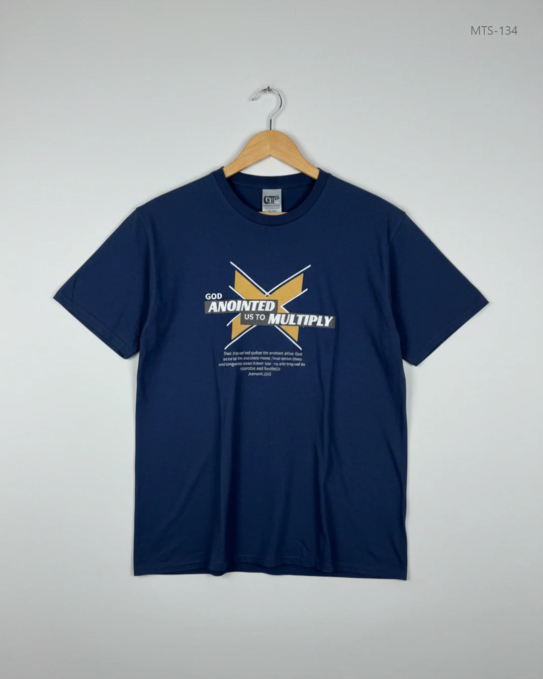 Shop Premium Mens Tshirts by GILDAN | Preloved Branded Clothes | Blue Cotton | Men | OTS Thrift Store Lahore Pakistan