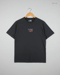DAISY STREET Black Mens Tshirts (MTS-136)