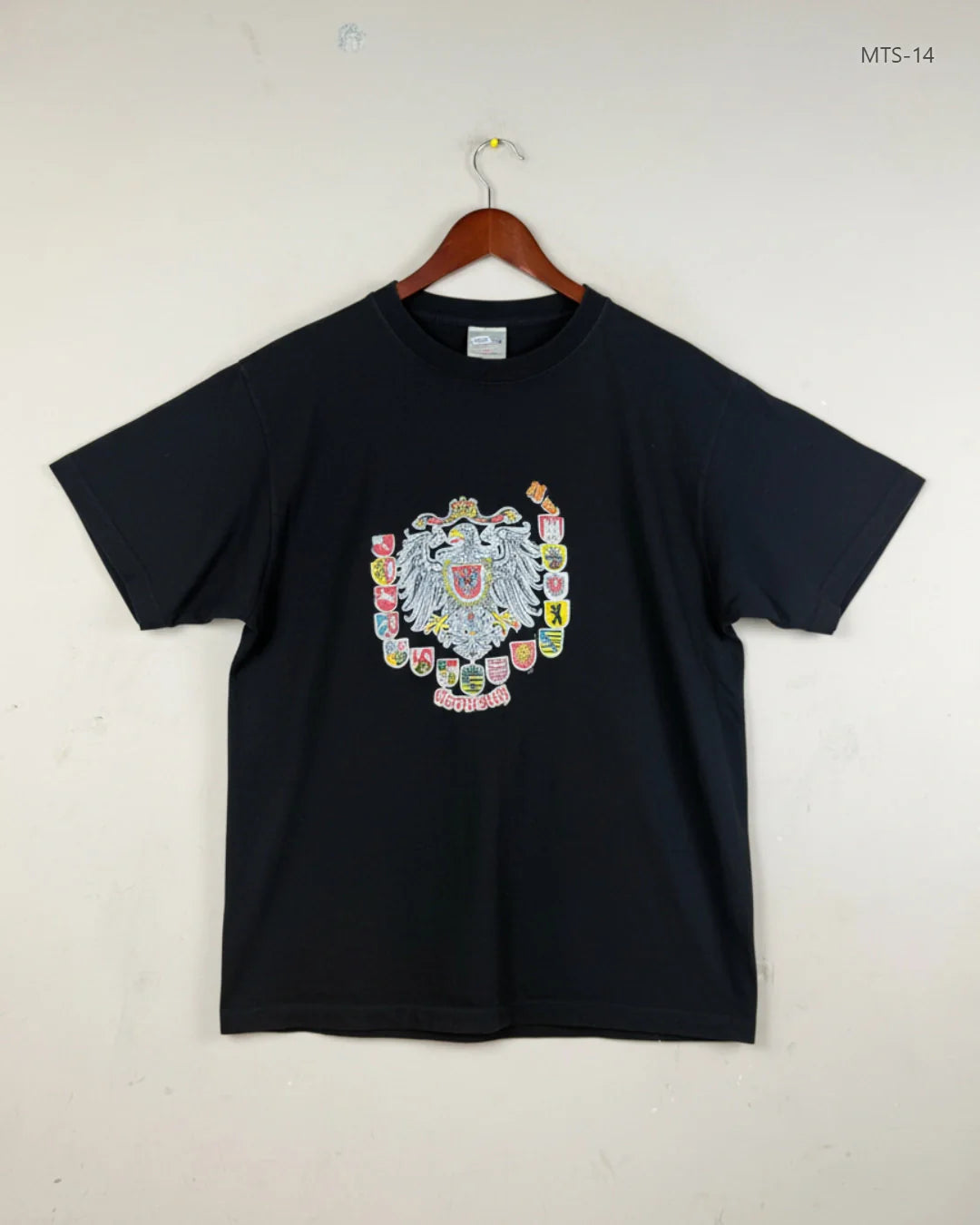 SAN MARINO Men'S Black Mens Tshirt (MTS-14)
