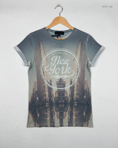 Secondhand Branded Mens Tshirts by River Island, Grey Cotton fabric, Premium condition, for Men - Online Thrift Shop Lahore Pakistan