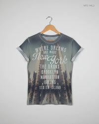 RIVER ISLAND Grey Mens Tshirts (MTS-140)