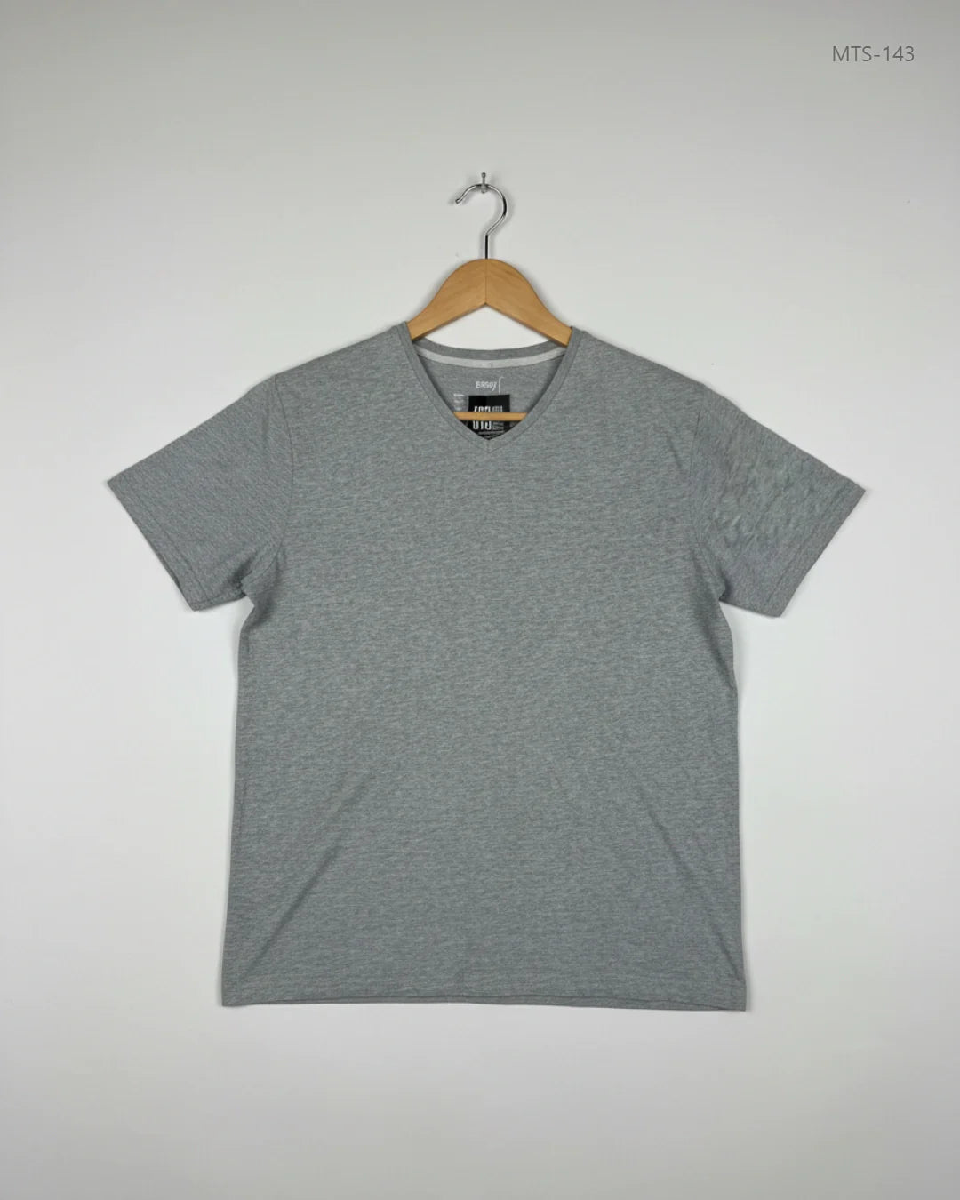 Shop Premium Mens Tshirts by EASY | Preloved Branded Clothes | Grey Cotton | Men | OTS Thrift Store Karachi Pakistan