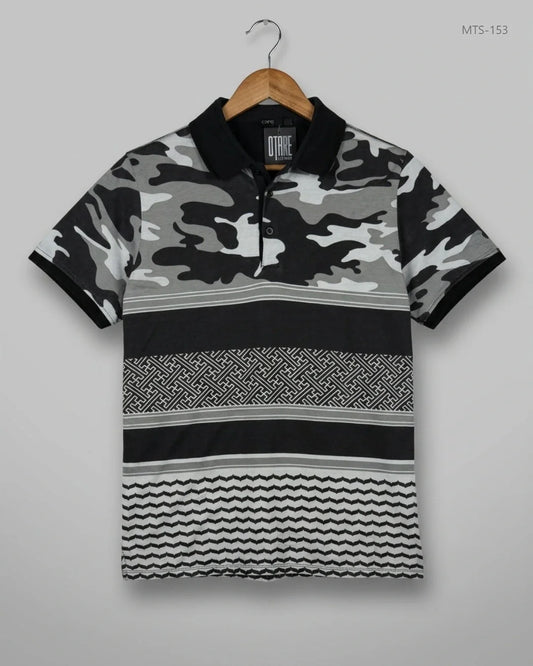 Mens Tshirts | ICONIC | Preloved Branded | Black Cotton | Excellent | OTS Thrift Store Islamabad Pakistan