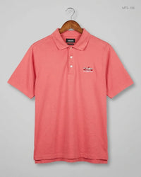 ASHWORTH (MTS-156) Pink Mens Tshirts