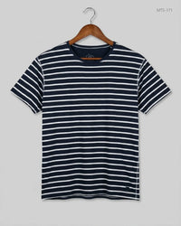 ORGANIC (MTS-171) Blue Mens Tshirts