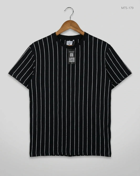UK Imported secondhand Mens Tshirts - KARL brand, Black Cotton, Premium condition, for Men - Online Thrift Store Lahore Pakistan