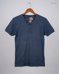 GARCIA (MTS-190) Blue Mens Tshirts