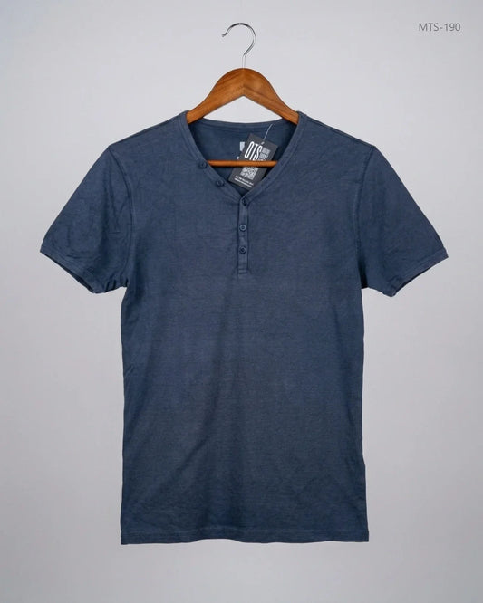 Mens Tshirts | GARCIA | Preloved Branded | Blue Cotton | Premium | OTS Thrift Store Karachi Pakistan