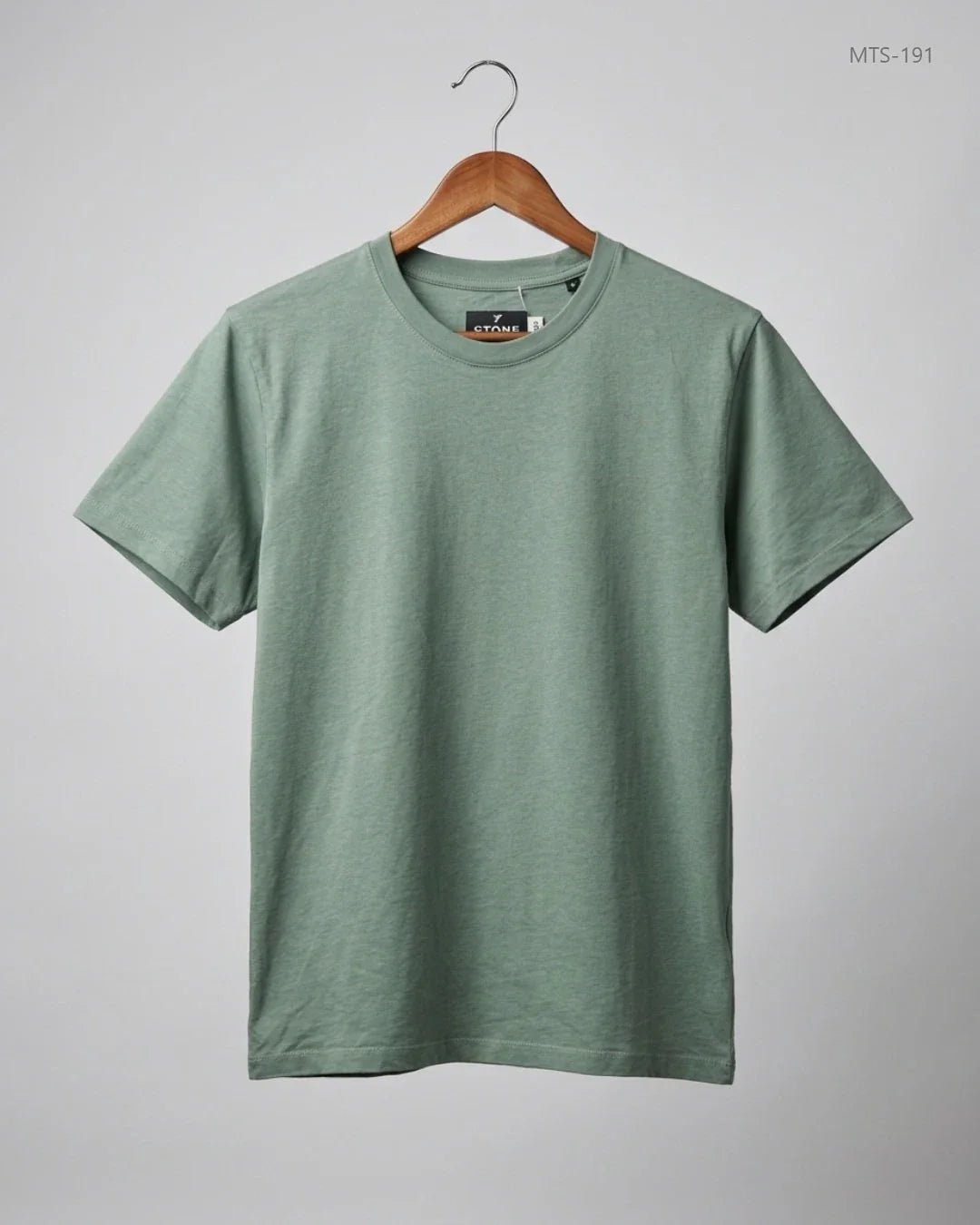 UNI QLO (MTS-191) Green Mens Tshirts