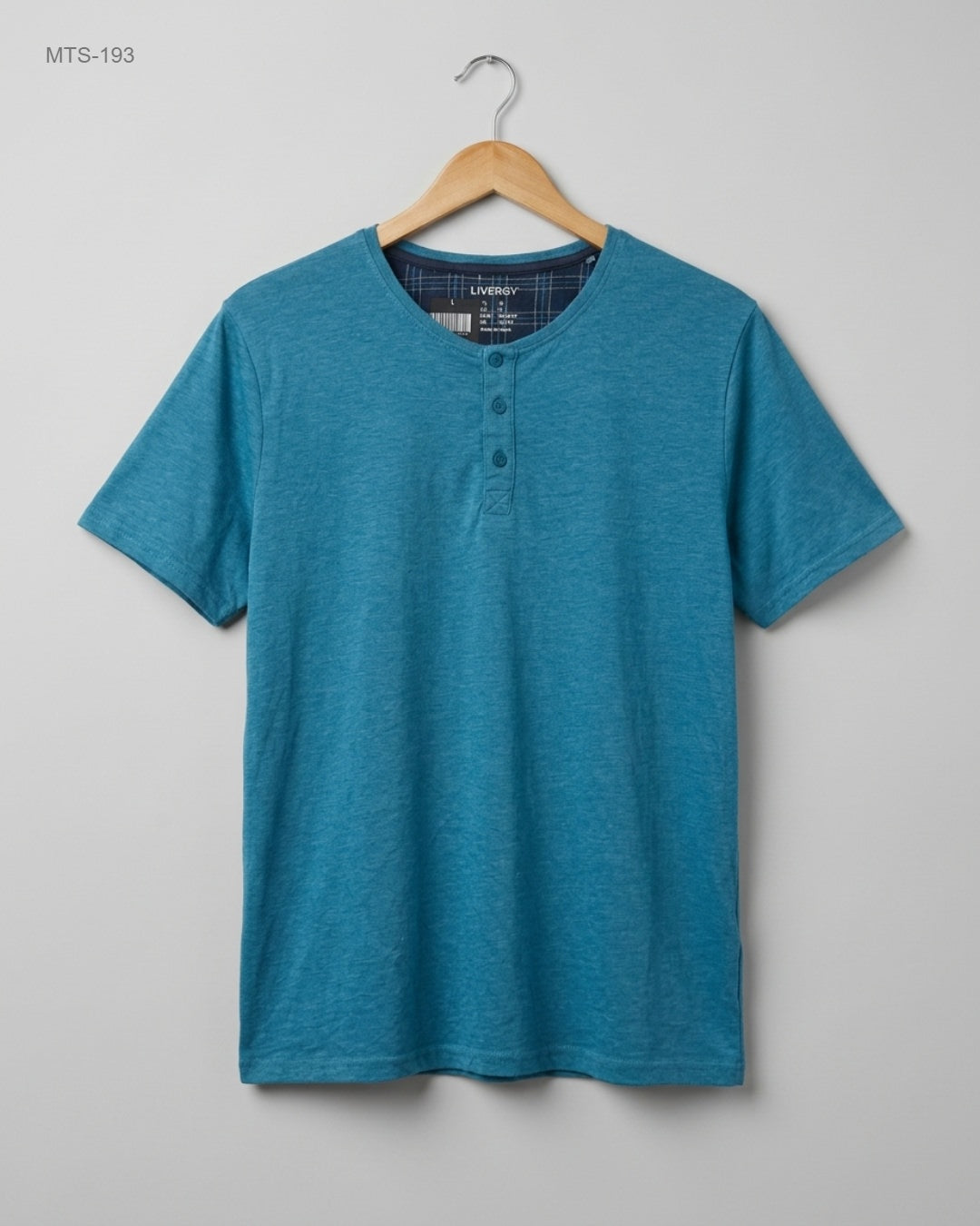 LIVERGY (MTS-193) Henley T-Shirt