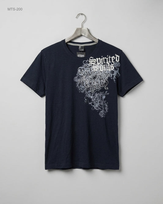 Preloved Premium Mens Tshirts by Diggin chd, Black Cotton for Mens - OTS Thrift Shop Karachi Pakistan