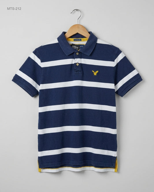 Preloved Excellent Mens Tshirts by CLASSIC FIT, Blue Cotton for Mens - OTS Thrift Shop Lahore Pakistan