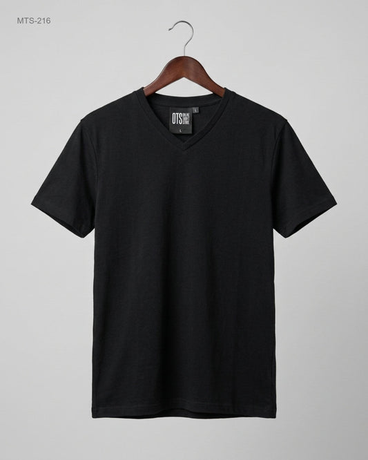 Preloved Premium Mens Tshirts by George, Black Cotton for Mens - OTS Thrift Shop Peshawar Pakistan