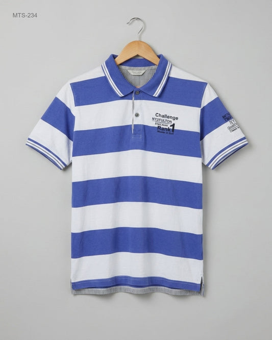 Mens Tshirts | JDC. | Preloved Branded | Blue Cotton | Premium | OTS Thrift Store Lahore Pakistan