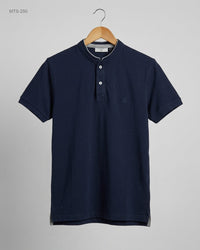 SPRINGFIELD (MTS-250) Mandarin Collar Henley Shirt