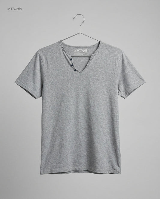 Secondhand Branded Mens Tshirts by TTDM, Gray Cotton fabric, Excellent condition, for Mens - Online Thrift Shop Lahore Pakistan