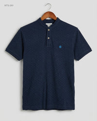 SPRINGFIELD (MTS-260) Mandarin Collar Polo Shirt