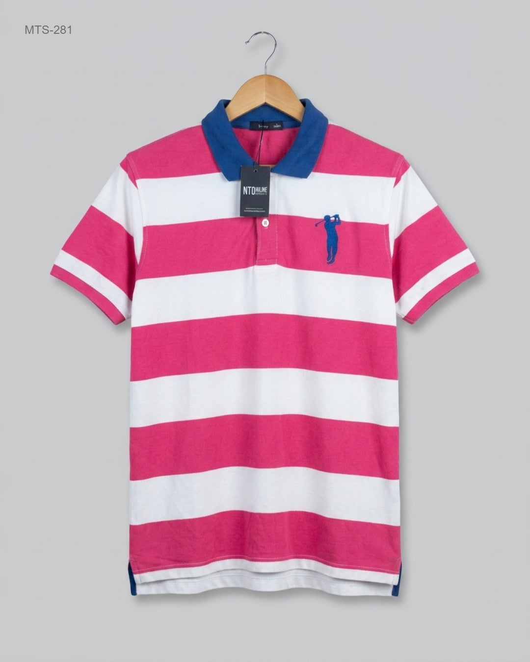 BOSSINI (MTS-281) Striped Polo Shirt