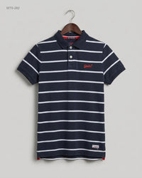 MIAMI STRIPE POLO (MTS-282) Striped Polo Shirt