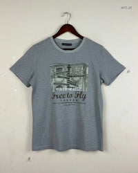 OUTDOOR SYSTEM Men'S Grey Mens Tshirt (MTS-29)