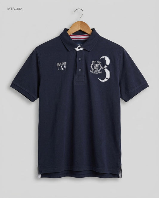 UK Imported secondhand Mens Tshirts - D&H brand, Blue Cotton, Excellent condition, for Mens - Online Thrift Store Lahore Pakistan