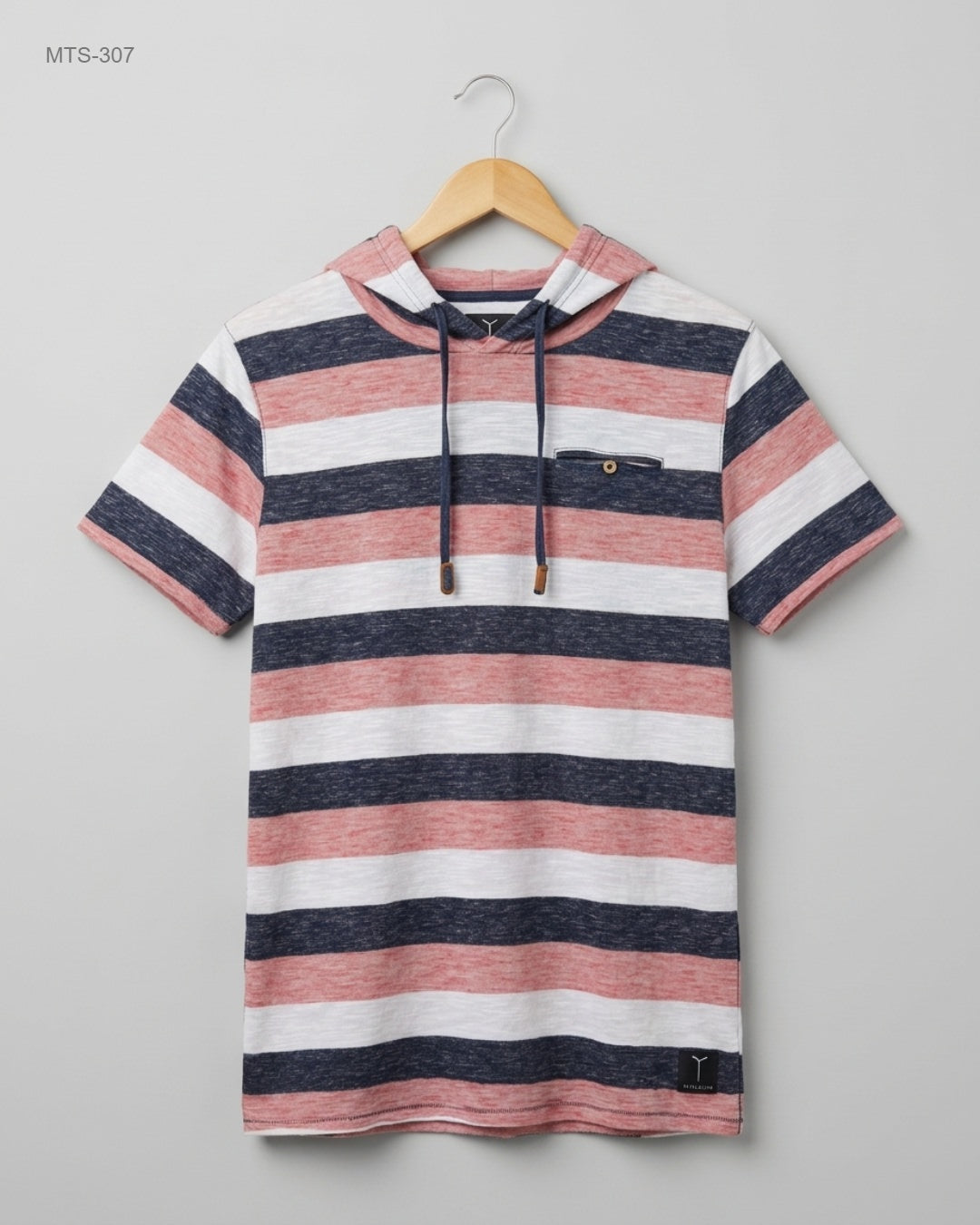REVELATION (MTS-307) Short-Sleeved Hooded T-Shirt