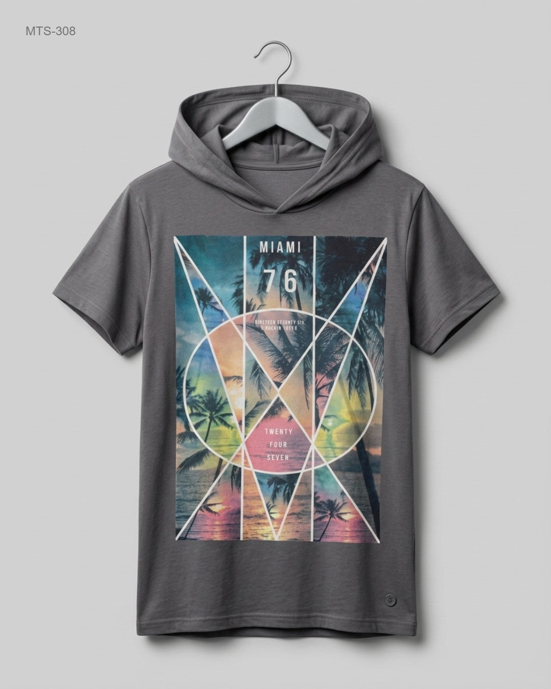 ROCKIN OUT (MTS-308) Short-Sleeve Hoodie