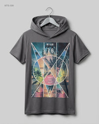 ROCKIN OUT (MTS-308) Short-Sleeve Hoodie