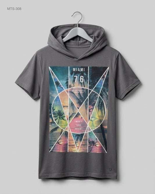 Excellent Condition Mens Tshirts | Preloved ROCKIN OUT | Gray Cotton | Thrift Shop for Mens Karachi Pakistan | OTS