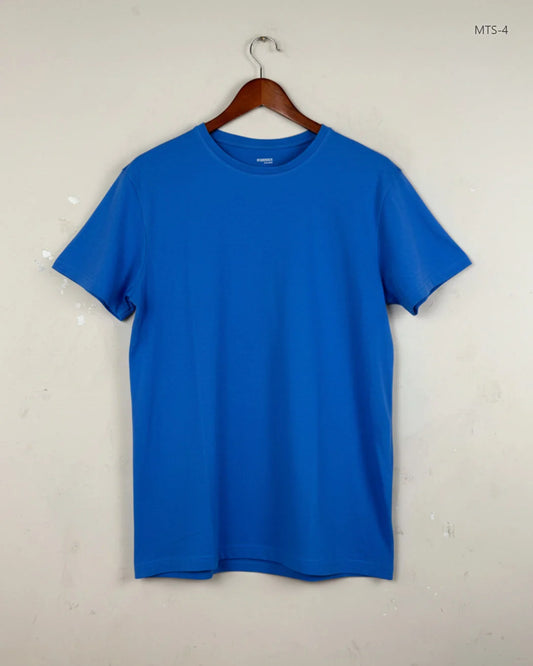 Premium Condition Mens Tshirts | Preloved Dunnes | Blue Cotton | Thrift Shop for Men's Karachi Pakistan | OTS